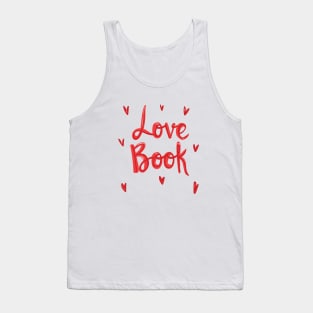 Love Book, Reading Lover Tank Top